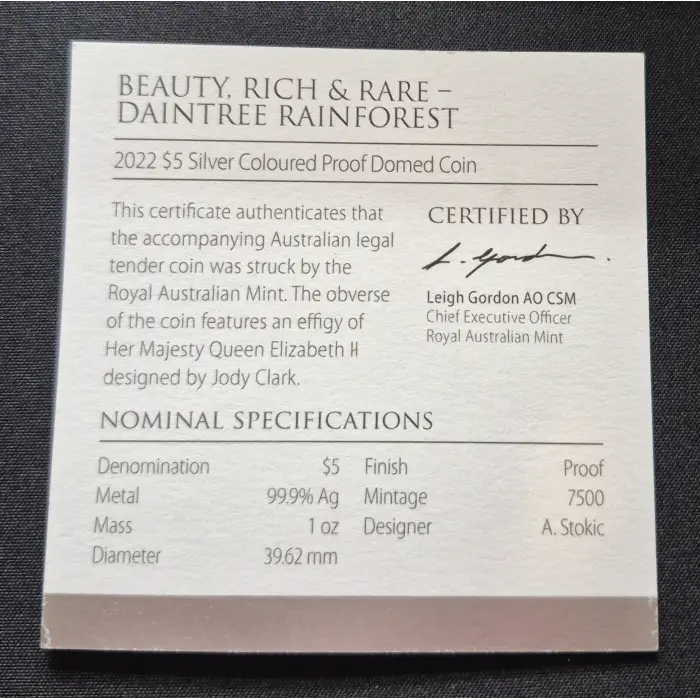 2022 Beauty Rich And Rare Daintree Rain Forest