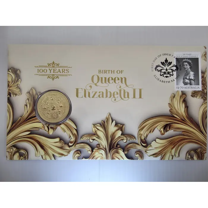 2026 100 Years: Birth of Queen Elizabeth II Perth Mint $1 Coin PNC