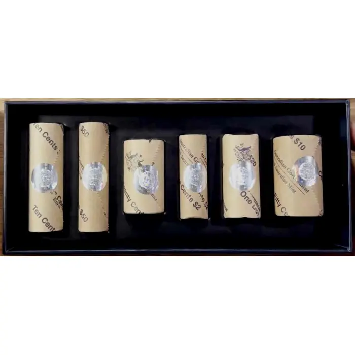 2024 RAM King Charles III Premium 6 Roll Coin Set 