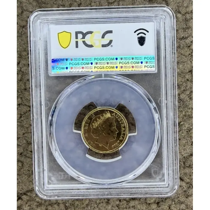 2013 $2 Coronation Coloured Coin PCGS MS64