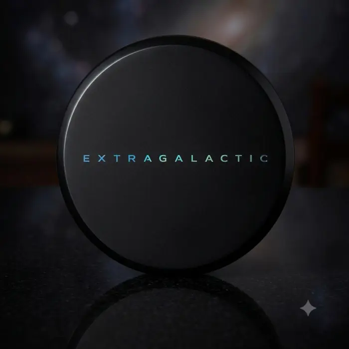 Extragalactic 2025 5oz Silver Patinaed Coloured Coin with Diamonds
