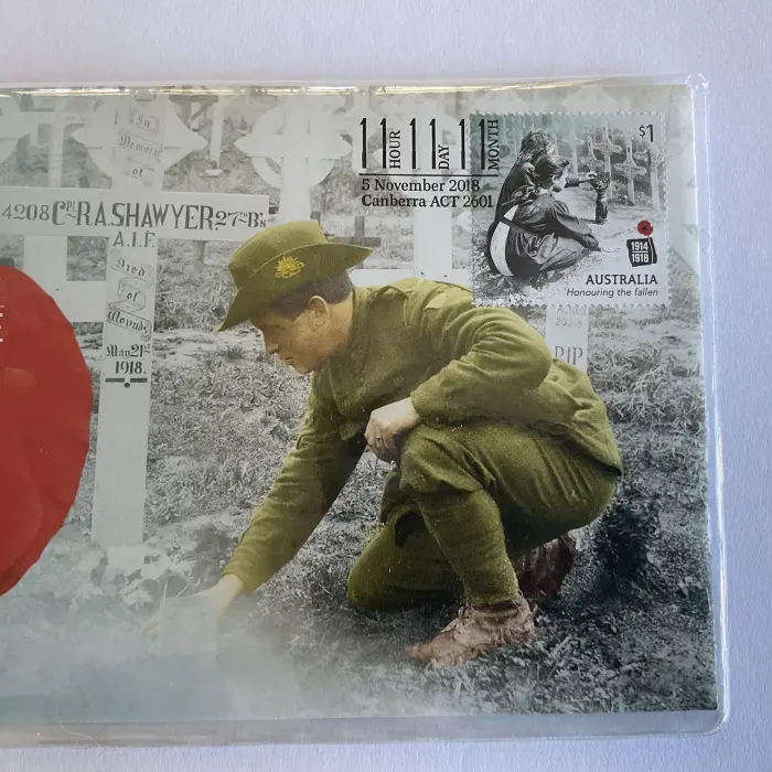 2018 PNC $2 Remembrance Armistice Centenary "C" Mint Mark 