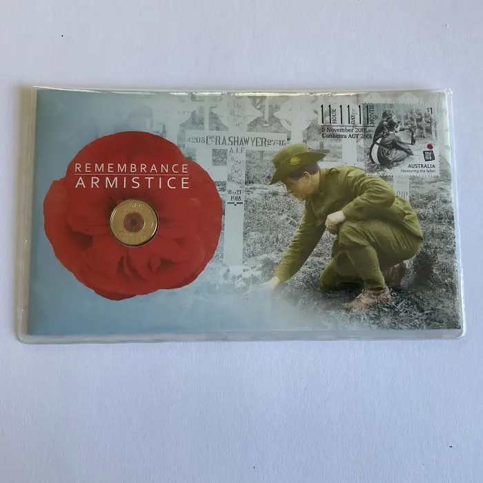 2018 PNC $2 Remembrance Armistice Centenary "C" Mint Mark 
