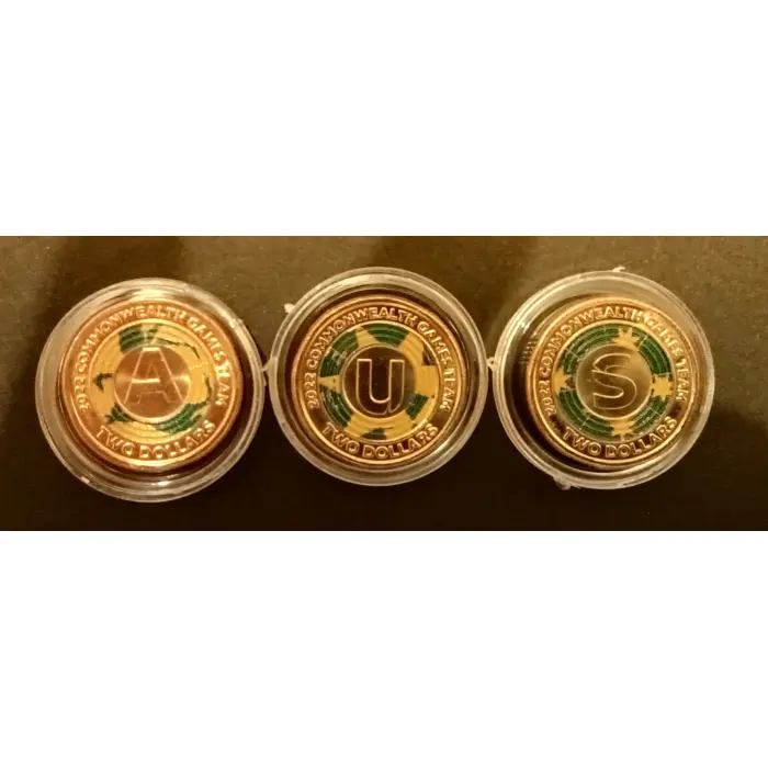 2022 A U S Uncirculated from Commonwealth Games Set