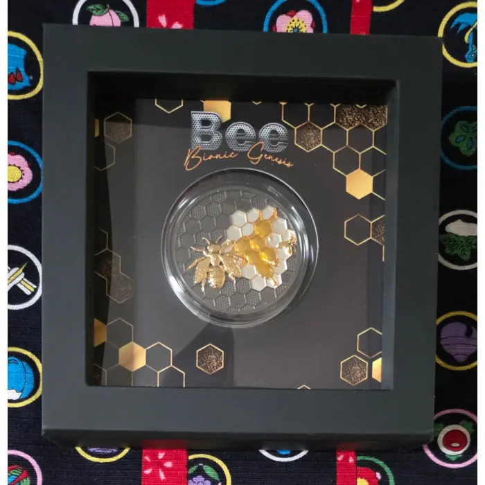 🐝 2026 Bee: Bionic Genesis 2oz Silver Proof Coin 🐝