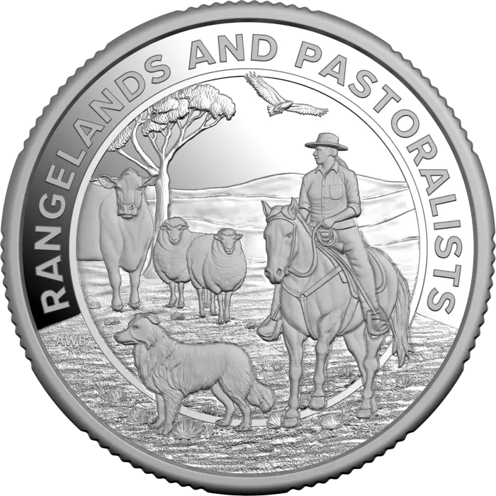 Heart and Soul of Australia - $1 Silver Coin Rangelands and Pastoralists - Proof Coin 2026