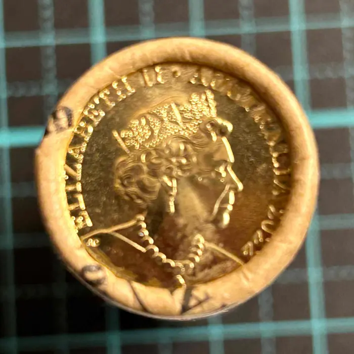 2022 Australian Frontline Workers  Genuine RAM $2 Roll in protective tube.