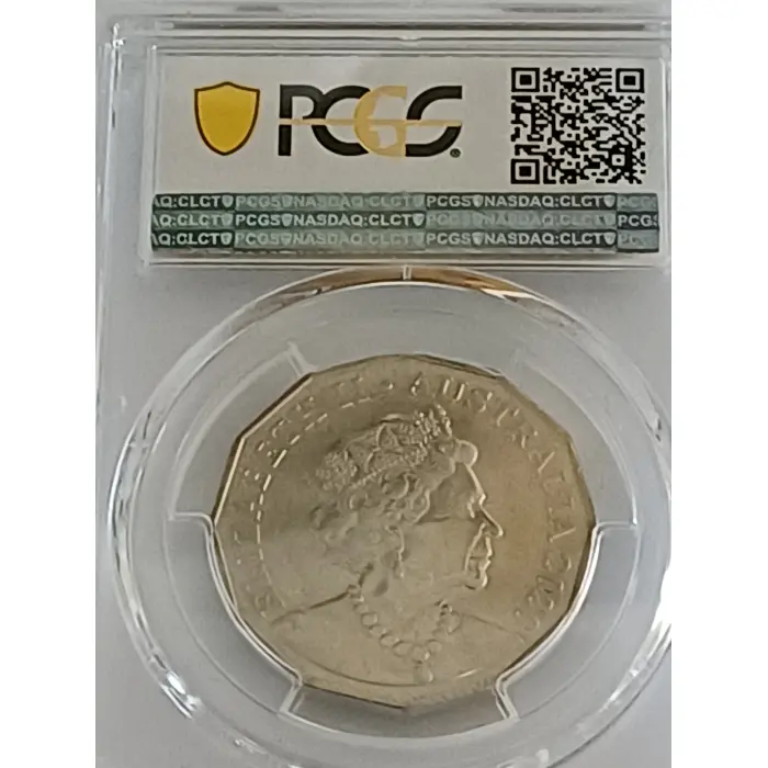 2020 coloured Skippy 50c PCGS ms69