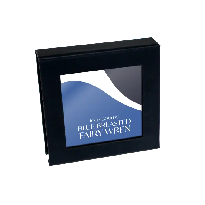 2026 Birds of Australia Blue-breasted Fairy-wren 1oz Silver Proof Coin