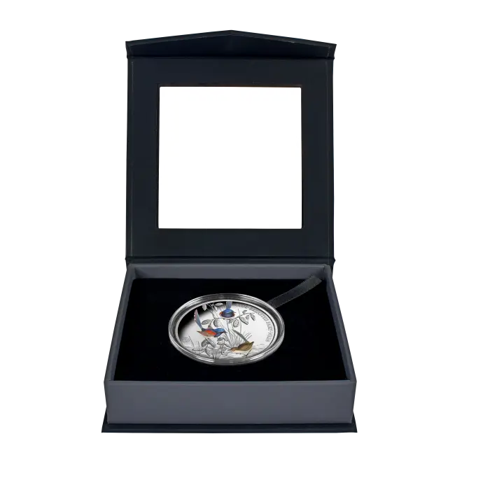 2026 Birds of Australia Blue-breasted Fairy-wren 1oz Silver Proof Coin