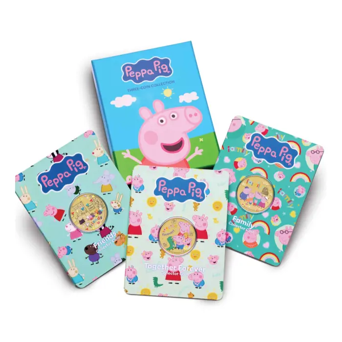 Peppa Pig 2026 Three-Coin Collection