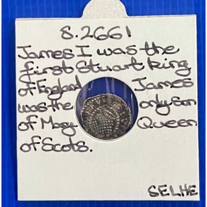 Great Britain James I  1604–1619  Hammered Silver Penny