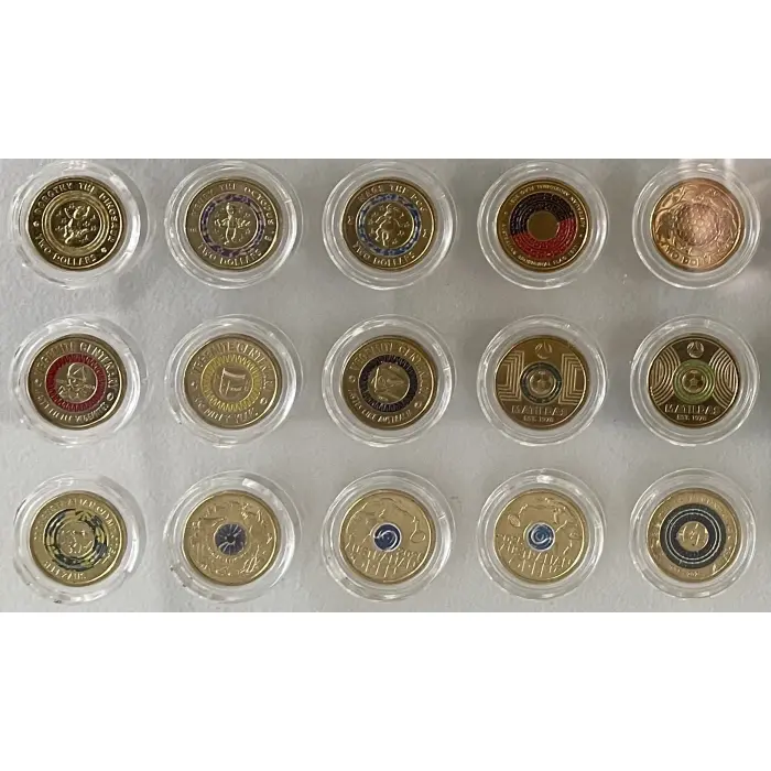 1988-2026 $2 - 77 UNC COIN COLLECTION