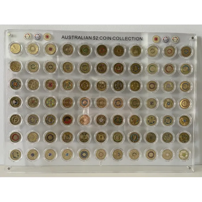 1988-2026 $2 - 77 UNC COIN COLLECTION