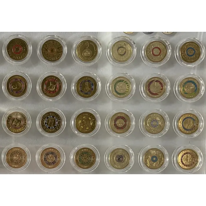 1988-2026 $2 - 77 UNC COIN COLLECTION