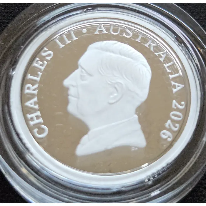 2026 Bluey Silver Proof Coin