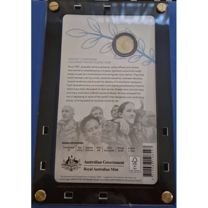 2022 Peacekeeping 75th Anniversary C mint 