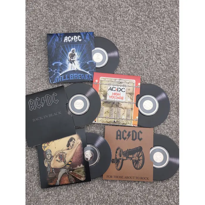 AC/DC 20c 5 coin bundle 