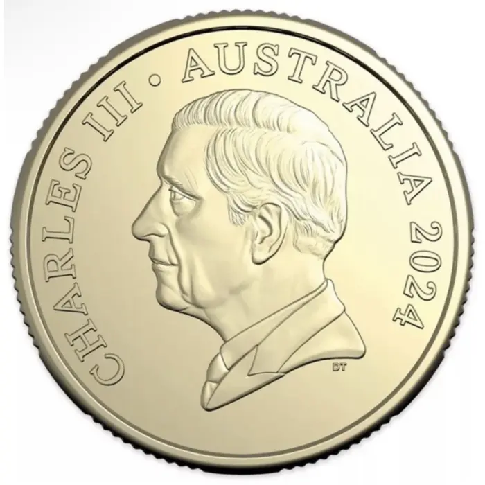 BLUEY COLOURED COIN $1 PNC 2024 IMPRESSIONS LIMITED EDITION FREE SHIPPING