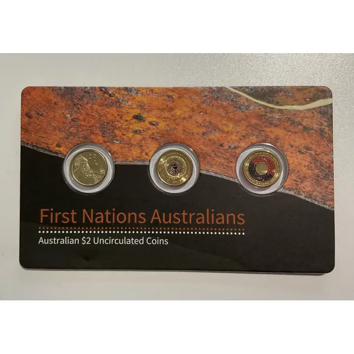 2021 $2 FIRST NATIONS UNC (3 COIN SET) Carded