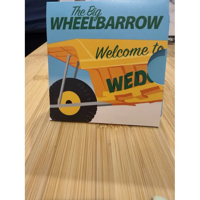 2025 Aussie Big Things 2 ~ The Big Wheelbarrow ~ $1 coin in card