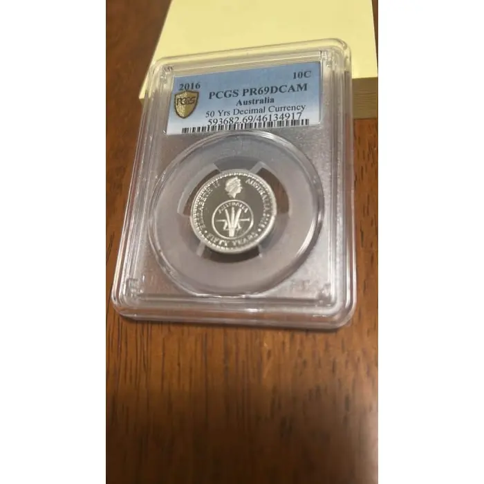 2016 Changeover Silver Proof 10 cents