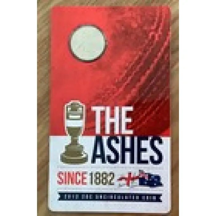 2013 THE ASHES SINCE 1882 – 20 CENT UNICIRCULATED COIN ON CARD