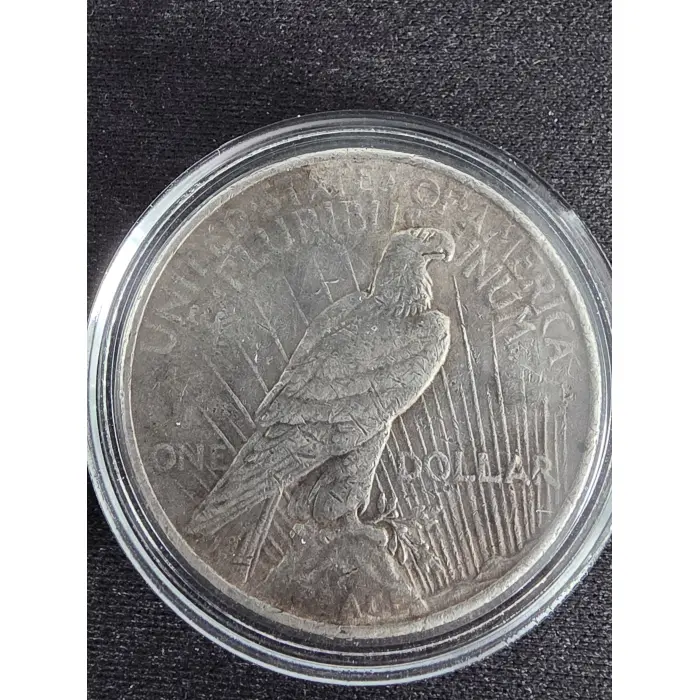 1923 USA silver dollar "peace dollar"