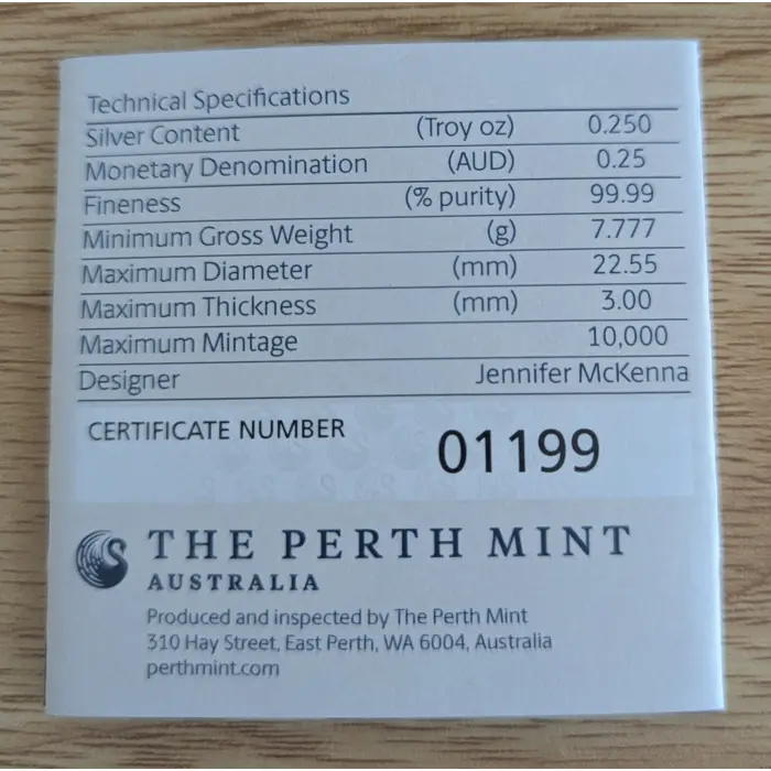 Silver Proof Australian Sovereign