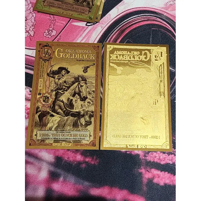 1/2 oklahoma goldback