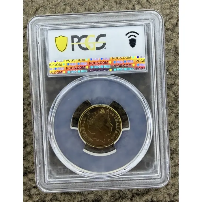 2013 $2 Coronation Coloured Coin PCGS MS66