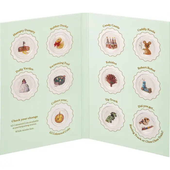 Royal Australian Mint AWW womans weekly Birthday Cake 2025 folder  $1 Ten-Coin C