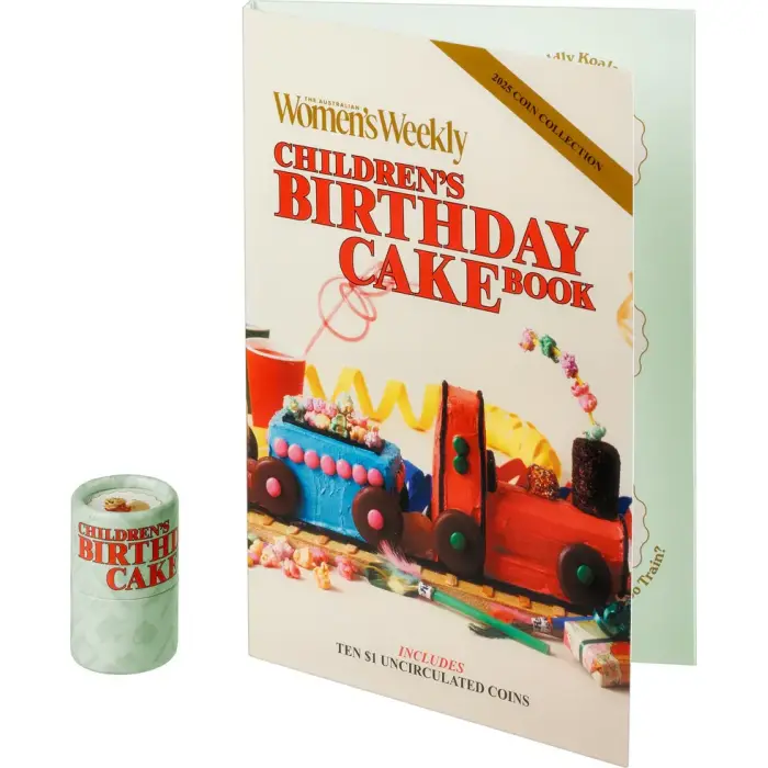 Royal Australian Mint AWW womans weekly Birthday Cake 2025 folder  $1 Ten-Coin C