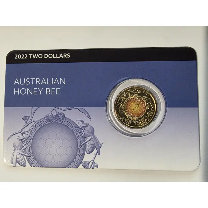 2022 Honeybee uncirculated and carded - downies
