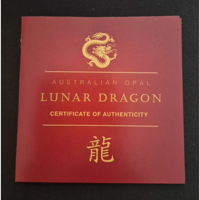 2024 Australian Opal Lunar Dragon 🐉 