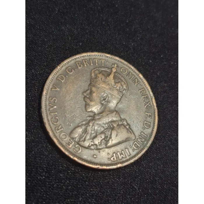 WWI Era 1915-H Australian Penny – Heaton Mint Variety