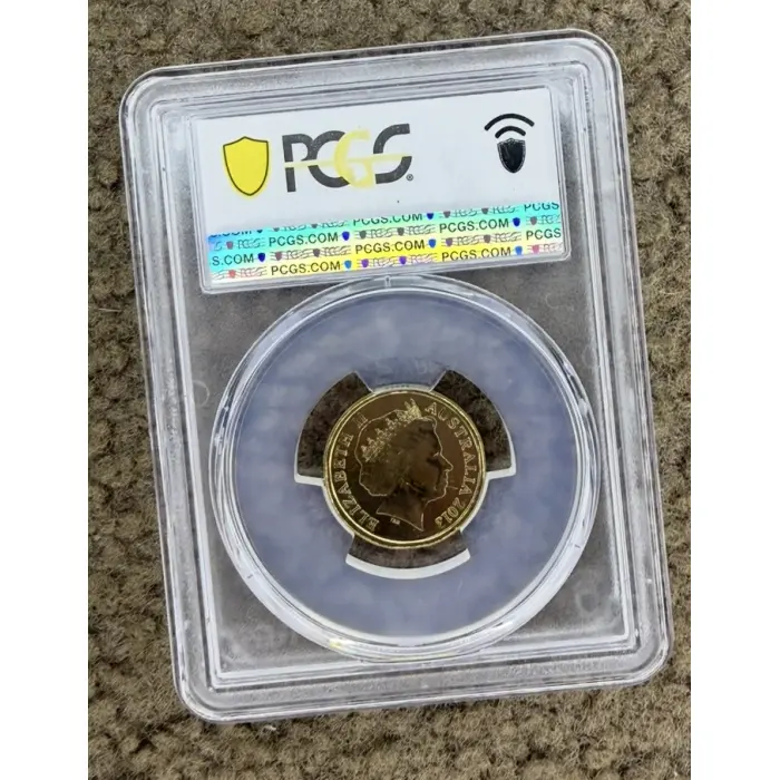 2013 $2 Coronation Coloured Coin PCGS MS65