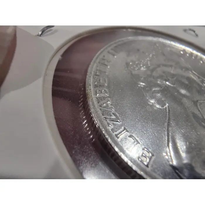 1966 round silver 50 cent immaculate 