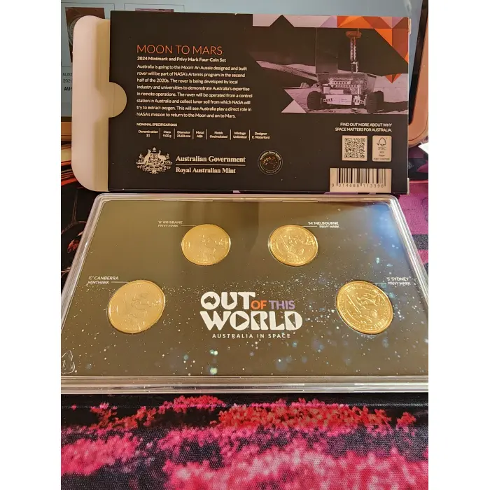 2024 $1 Out of this World Mintmark and Privy