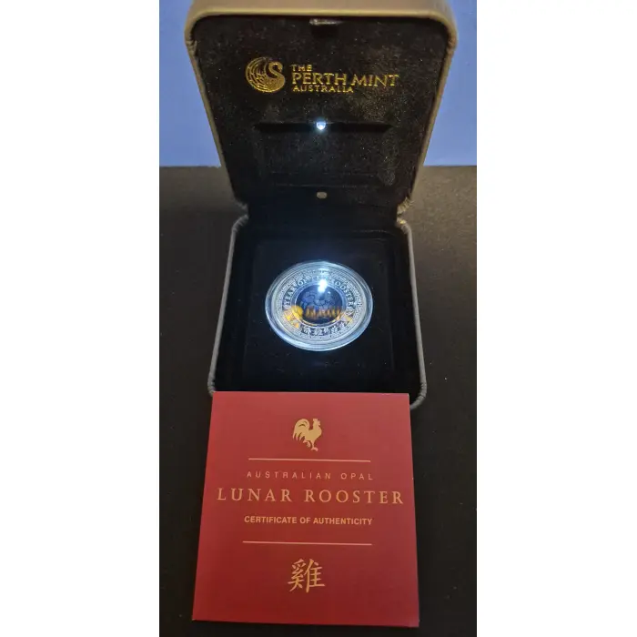 2024 Australian Opal Lunar Rooster 🐓 