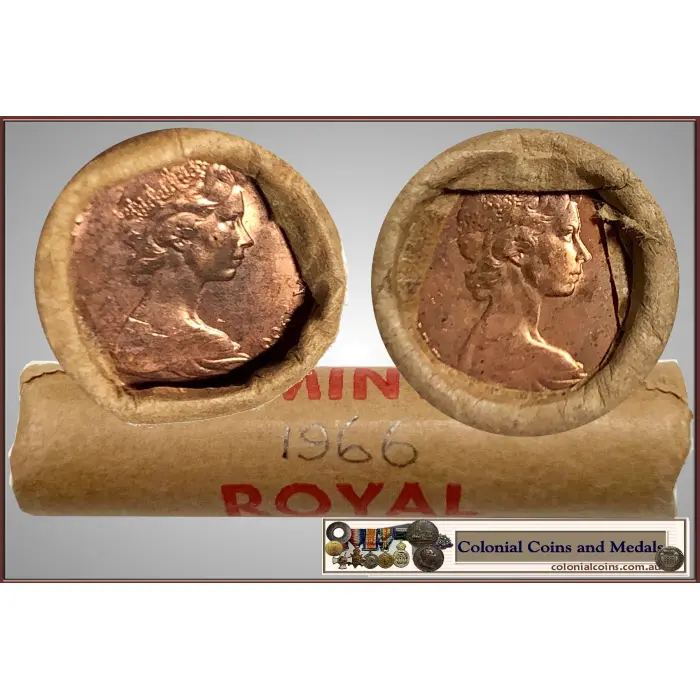 1 Cent 1966 Royal Australian Mint Roll