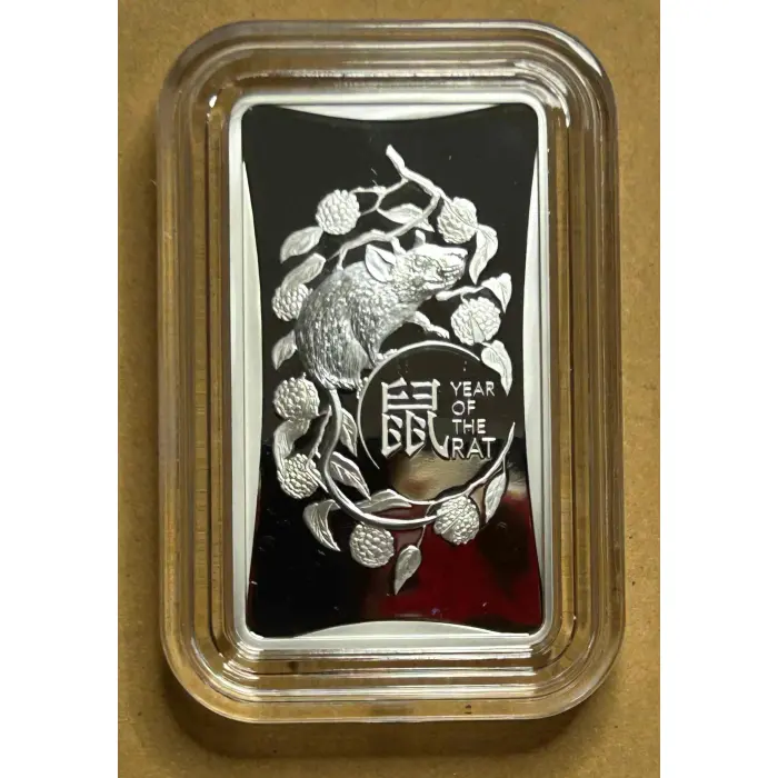 2020 Year of the RAT Silver Ingot