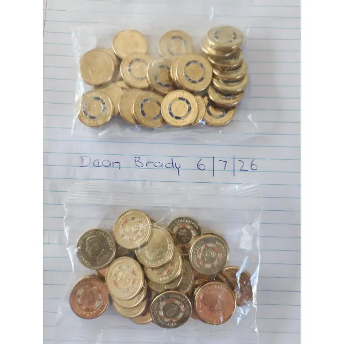 Bluey Bingo $50 Bags Uncirculated Unopened 