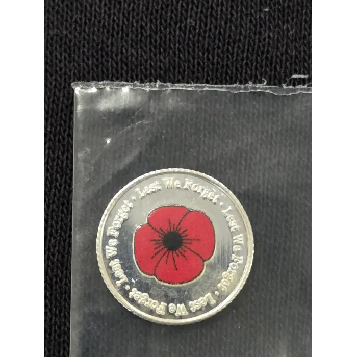 Trio of poppies 3 x 1g 999 fine silver rounds red poppy purple poppy plain poppy
