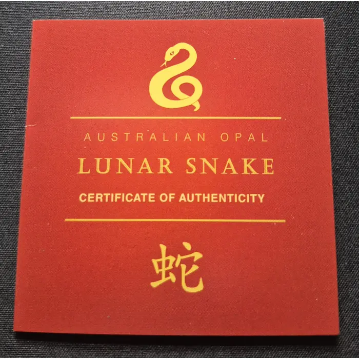 2025 Australian Opal Lunar Snake 🐍 