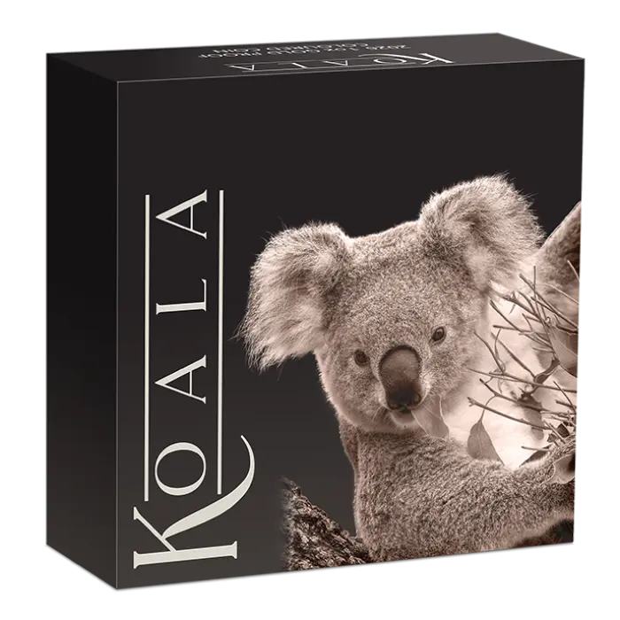 2026 Australian Koala 1oz Gold Proof Coloured $100 Perth Mint Presentation Case