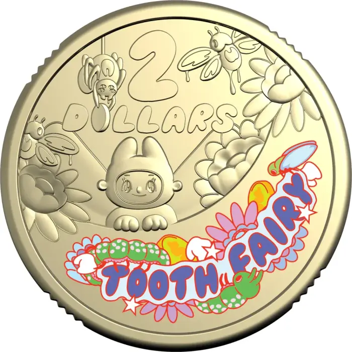 2026 Tooth Fairy Uncirculated Coin in Card $2