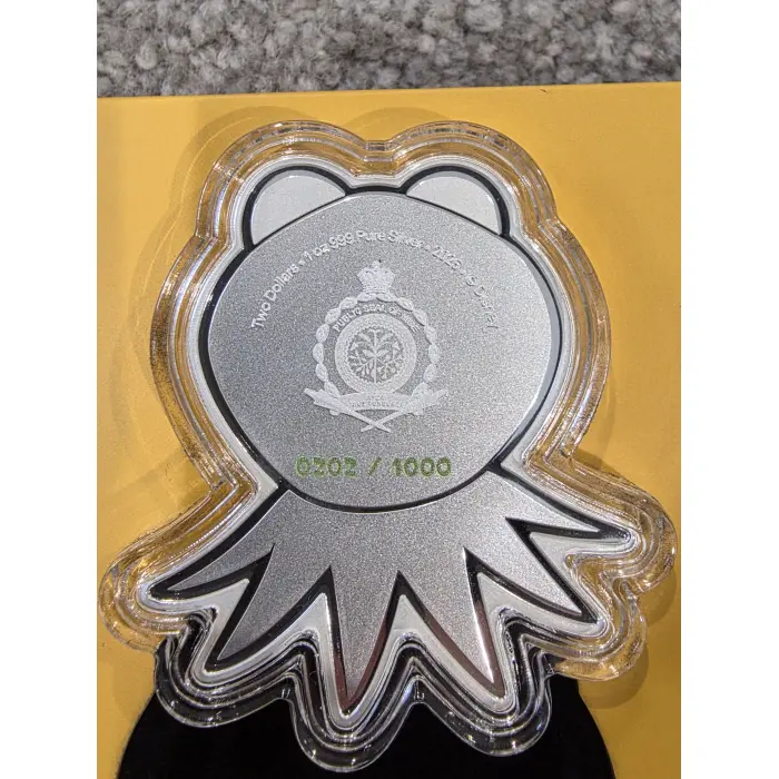 1oz silver Kermit The frog Agoro