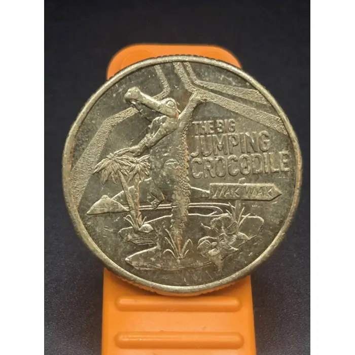 2023 $1.00 Dollar Coin Aussie Big Things "Big Jumping Cro Exlnt Circ Condition