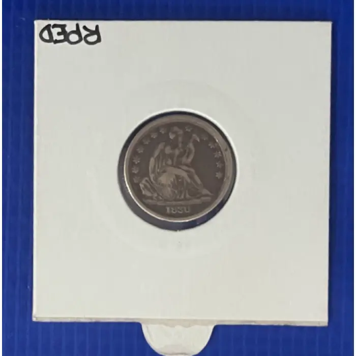 1838 Seated Liberty Dime (Small Stars Variety)